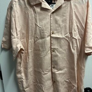 Kenneth Cole Men's Soft Pink Shirt size L/ NWT 903